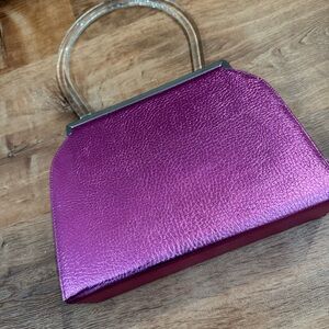 Dorothy Valworth Butterfly Detail Purse with Pink Cover